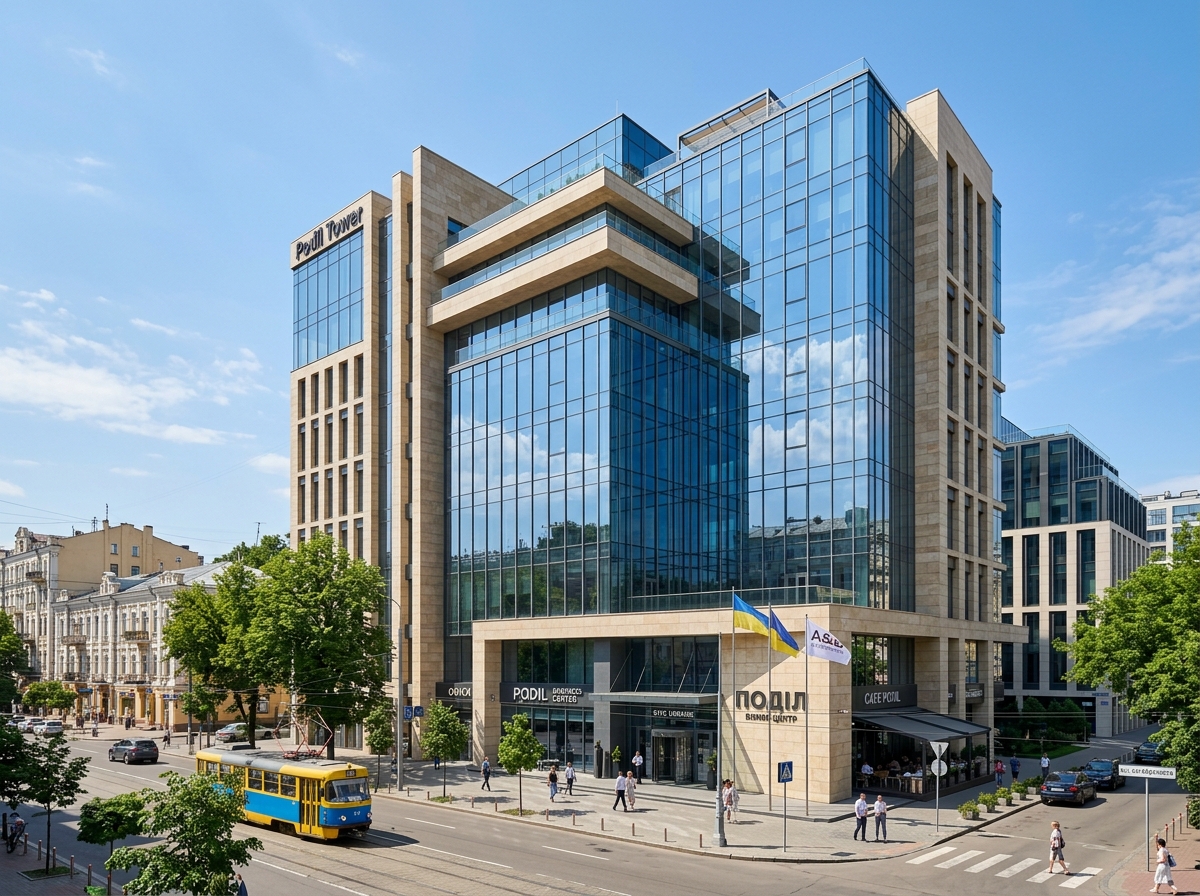 Spaska St 30, Podil Plaza